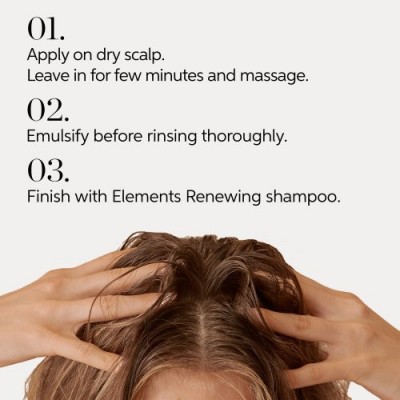 Wella Professionals ELEMENTS Pre-shampoo Clay Valantis molis riebiai galvos odai