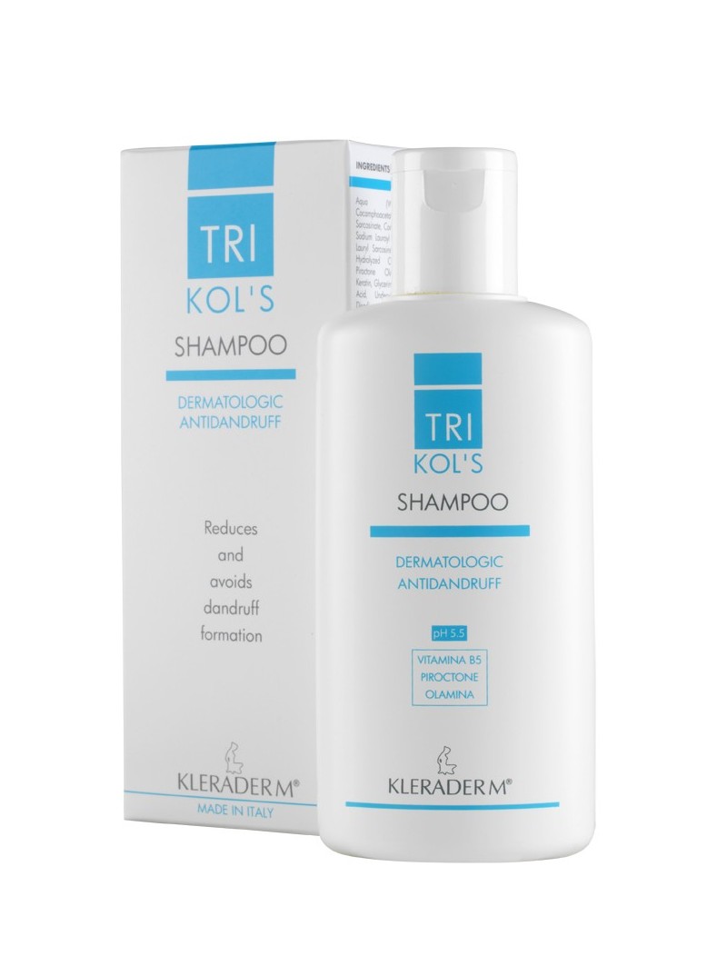 TRIKOL'S SHAMPOO ANTIDANDRUFF Dermatologinis šampūnas nuo pleiskanų pH 5