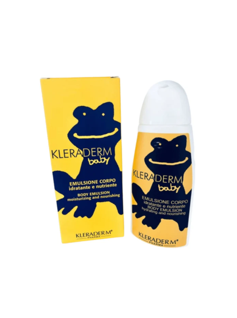 Kleraderm BABY BODY EMULSION Drėkinamoji kūdikių kūno emulsija, 150 ml.