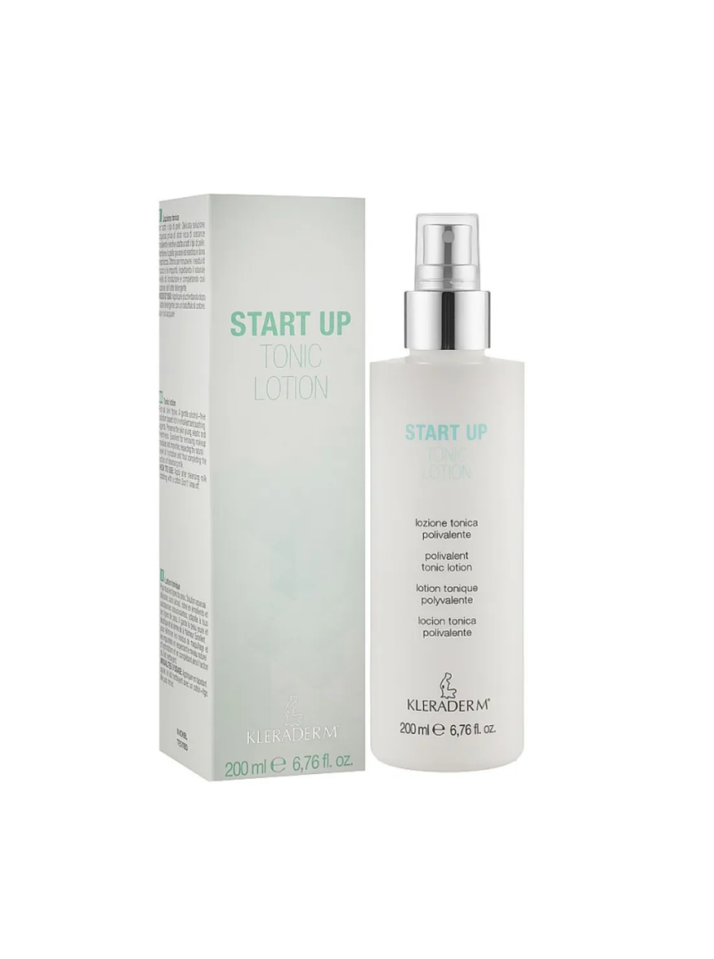 Kleraderm START UP TONIC LOTION Tonizuojantis losjonas, 200 ml.