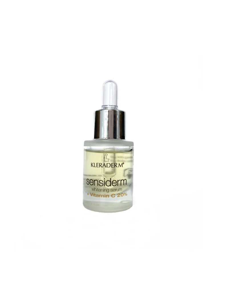 Kleraderm WHITENING AMPOULES VITAMIN C 20 % Vitamino C ampulė, 15 ml.