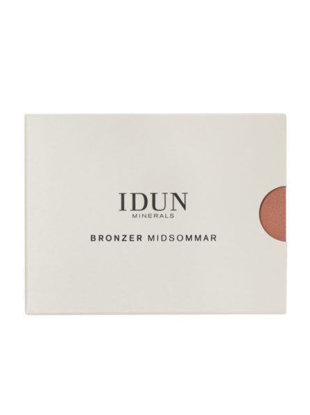 IDUN Minerals bronzinanti pudra suteikianti švytėjimo Midsommar Nr.1624, 4,6 g (šiltas atspalvis)
