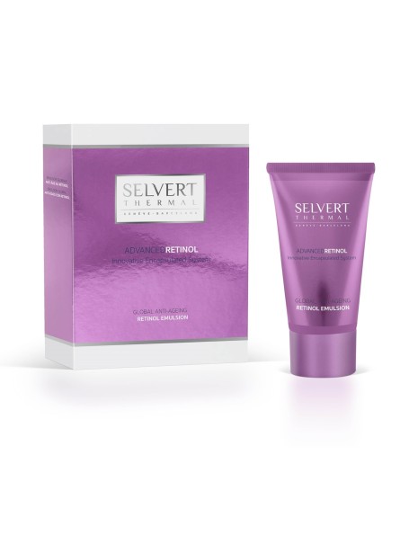 Selvert Thermal GLOBAL ANTI-AGEING RETINOL EMULSION Retinolio emulsija SPF15, 50 ml.