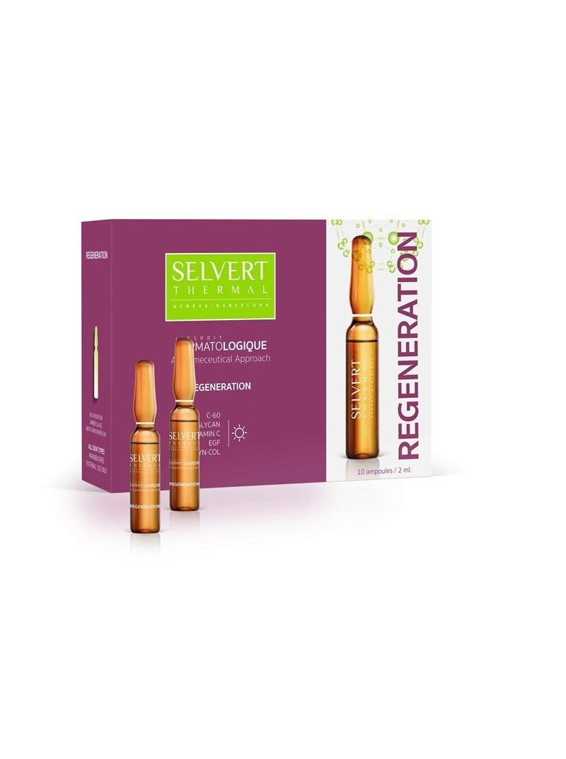 Selvert Thermal REGENERATION CONCENTRATE Regeneruojamasis koncentratas, 10 x 2ml.