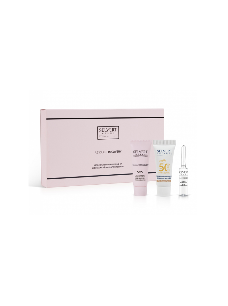 Selvert Thermal ABSOLUTE RECOVERY PEELING KIT Atstatomosios programos po pylingų rinkinys