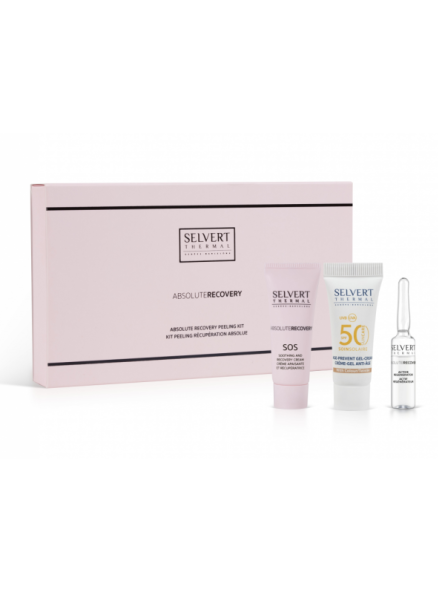 Selvert Thermal ABSOLUTE RECOVERY PEELING KIT Atstatomosios programos po pylingų rinkinys