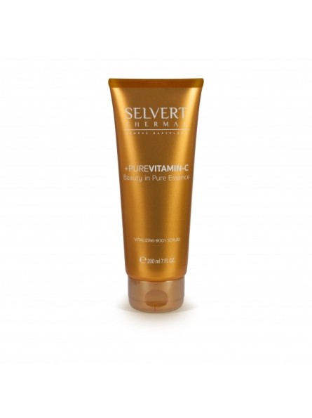 Selvert Thermal VITALIZING BODY SCRUB Revitalizuojamasis šveitiklis kūnui, 200 ml.