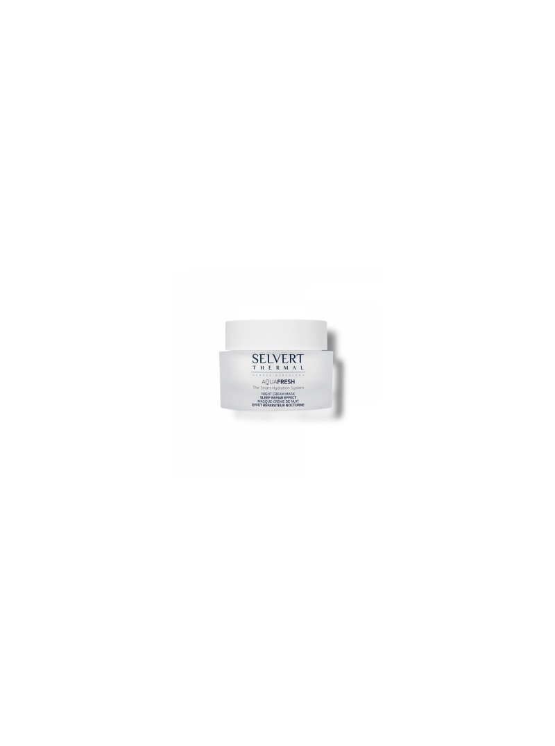 Selvert Thermal NIGHT CREAM MASK SLEEP REPAIR EFFECT Naktinė regeneruojamoji kaukė, 50 ml.