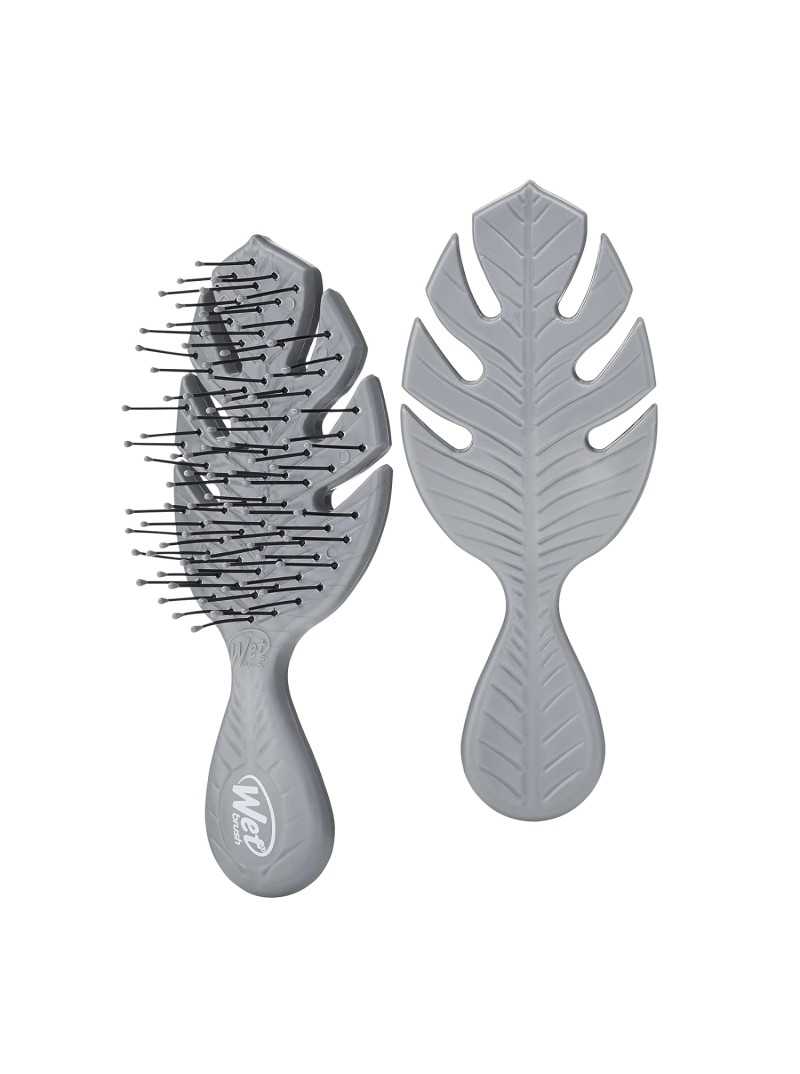 WETBRUSH GO GREEN MINI DETANGLER GREY plaukų šepetys