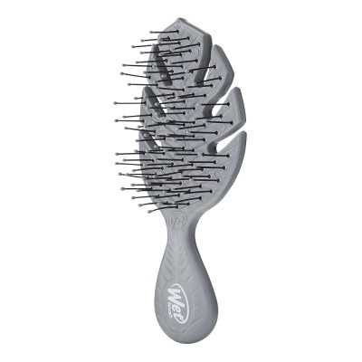 WETBRUSH GO GREEN MINI DETANGLER GREY plaukų šepetys