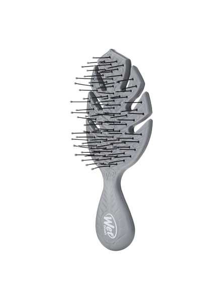 WETBRUSH GO GREEN MINI DETANGLER GREY plaukų šepetys