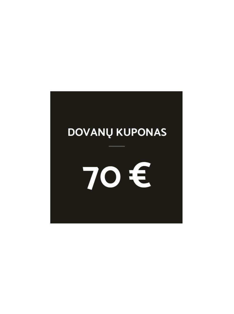 70 EUR elektroninis BOTE BOTE dovanų kuponas