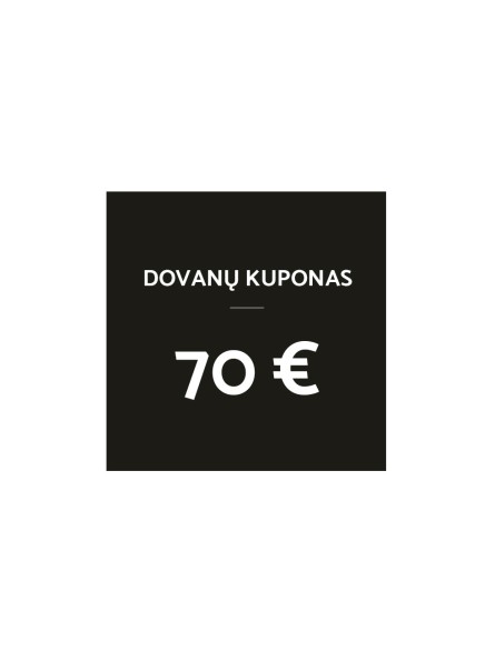 70 EUR elektroninis BOTE BOTE dovanų kuponas