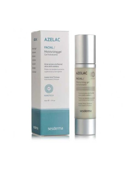 Drėkinantis gelis riebiai odai Sesderma Azelac, 50 ml