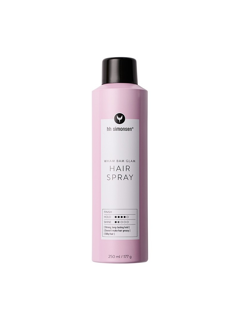 Plaukų lakas HH SIMONSEN HAIR SPRAY nuostabiems plaukams.