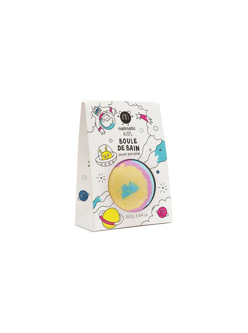 Nailmatic KIDS GALAXY Bath Bomb vonios burbulas, 160 g.