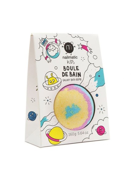 Nailmatic KIDS GALAXY Bath Bomb vonios burbulas, 160 g.