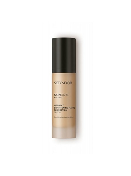 Skeyndor Vitamin C Brightening Matte Foundation skaistinantis matinis makiažo pagrindas su vitaminu C, 30 ml.