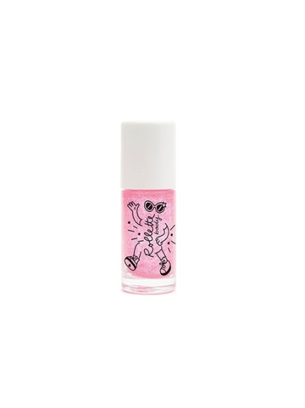 Nailmatic KIDS Glitter Body Gel Rollette Raspberry tepamas kūno blizgesys, 20 ml.