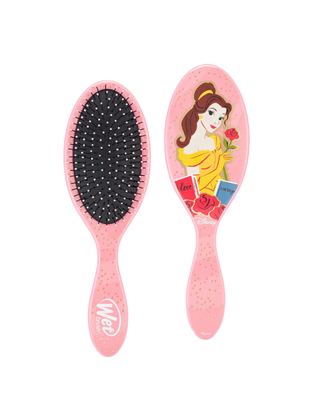 Vaikiškas plaukų šepetys WetBrush Original Detangler Disney Gražuolė ir pabaisa