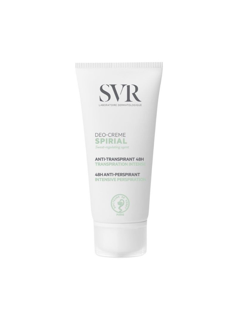 SVR SPIRIAL CREME kremas nuo prakaitavimo, 50 ml.