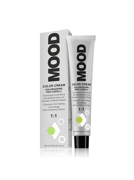 Plaukų dažai MOOD Color Cream 6.01 Dark Natural Ash Blonde, 100 ml.