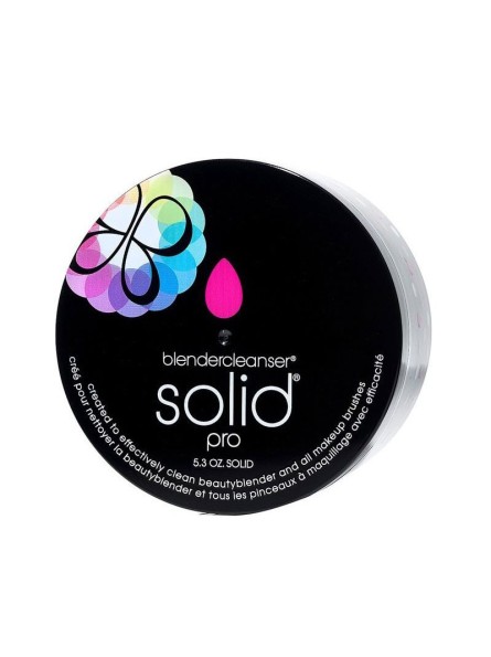 BeautyBlender SOLID CLEANSER PRO makiažo kempinėlių ir teptukų muiliukas, 150 g.