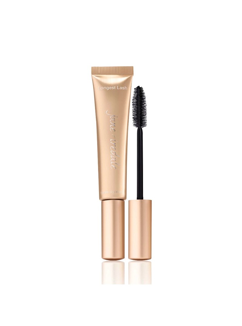 jane iredale LONGEST LASH THICKENING & LENGHTENING MASCARA BLACK ICE ilginantis ir storinantis blakstienų tušas, 12 g.