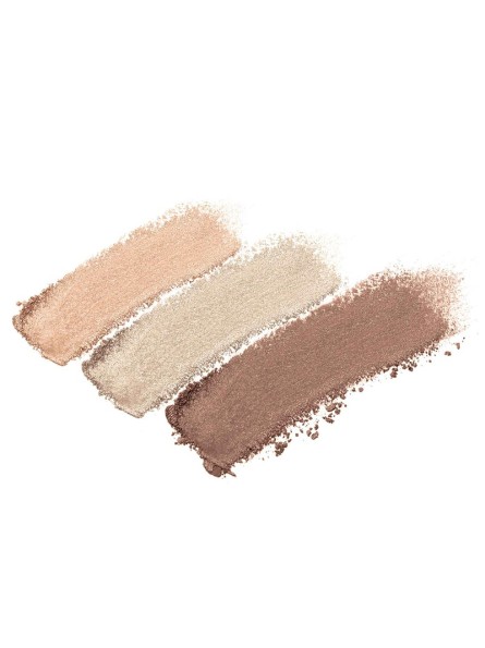 jane iredale PUREPRESSED® EYE SHADOW TRIPLE presuoti, trispalviai akių šešėliai su mineralais, 3 g.