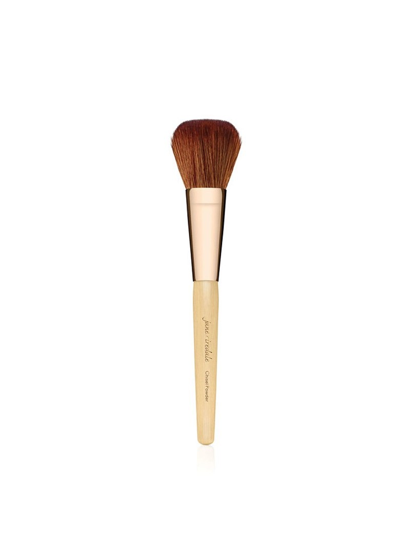 jane iredale CHISEL POWDER BRUSH birios pudros makiažo šepetėlis, 1 vnt.