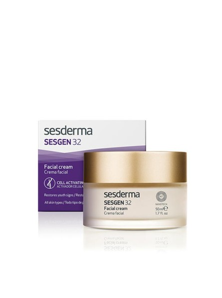 Veido kremas sausai odai nuo senėjimo Sesderma SESGEN32, 50 ml