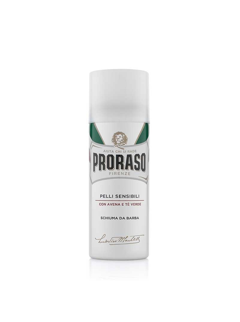 Proraso WHITE LINE SHAVING FOAM skutimosi putos jautriai odai, 300 ml.