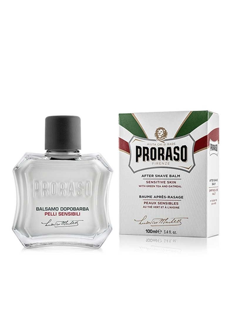 Proraso WHITE LINE AFTER SHAVE BALM raminantis balzamas po skutimosi, 100 ml.