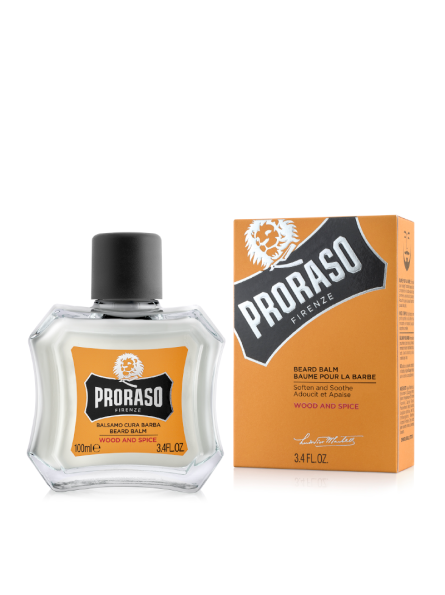 Proraso WOOD&SPICE BEARD BALM augančios barzdos balzamas, 100 ml.