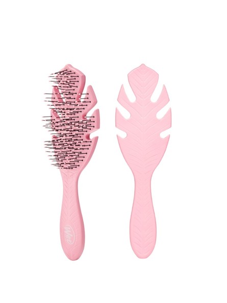 Plaukų šepetys WETBRUSH GO GREEN DETANGLER PALE PINK.