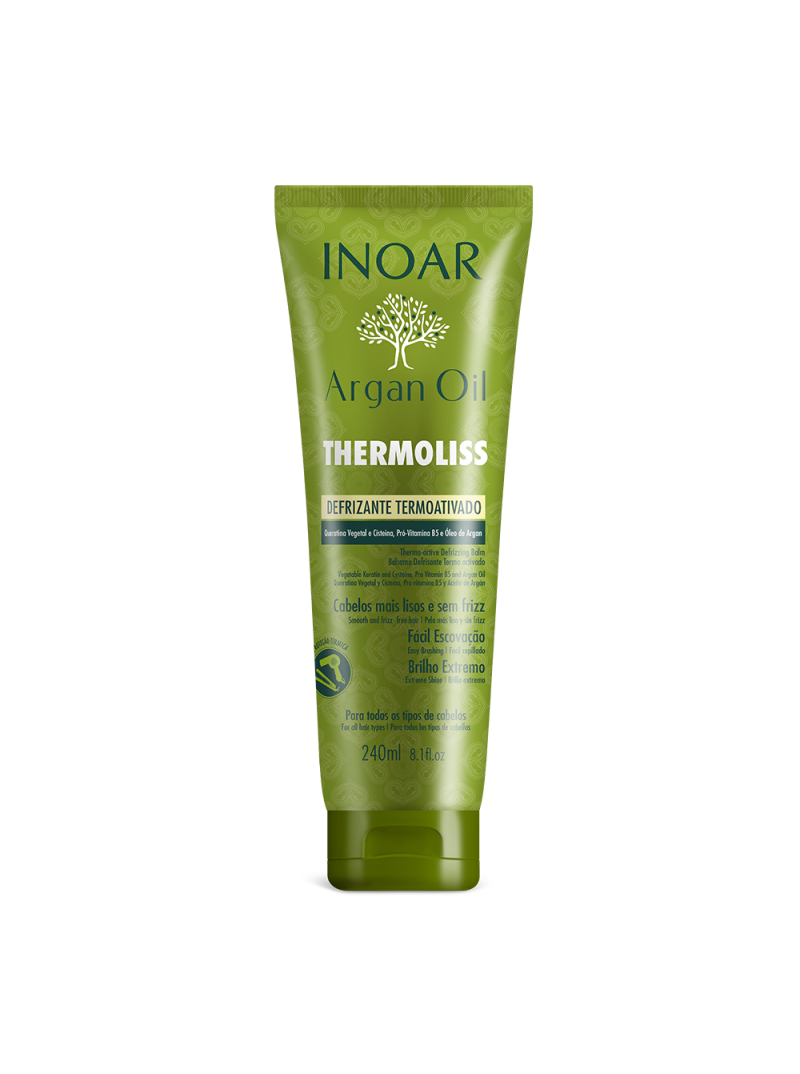 INOAR THERMOLISS THERMO-ACTIVE BALM apsaugantis nuo karščio, glotninantis balzamas, 240 ml.