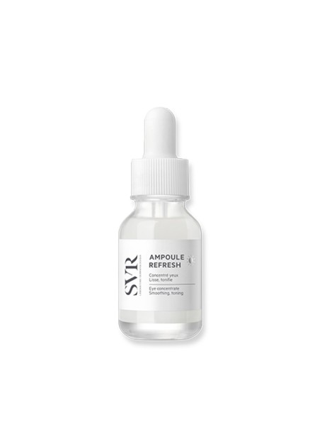 SVR AMPOULE REFRESH gaivinantis paakių serumas, 15 ml.