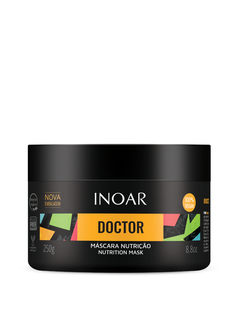 Maitinanti plaukų kaukė Inoar Doctor Nutrition, 250 g.