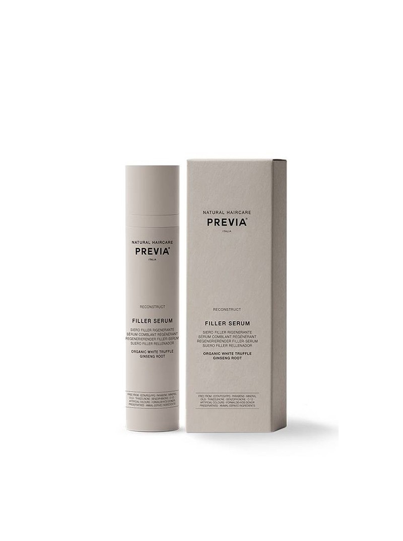 PREVIA FILLER SERUM plaukų struktūrą atstatantis serumas, 50 ml.