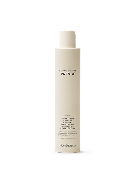 PREVIA AFTER COLOR SHAMPOO spalvą palaikantis šampūnas dažytiems plaukams, 250 ml.