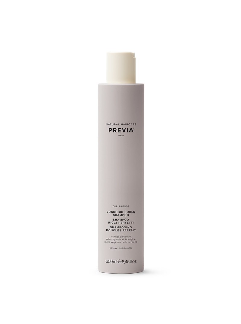 PREVIA LUSCIOUS CURLS SHAMPOO šampūnas garbanotiems plaukams, 250 ml.