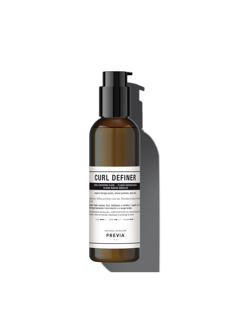 PREVIA LUSCIOUS CURLS LEAVE-IN DEFINER garbanas paryškinantis, nenuplaunamas serumas, 200 ml.