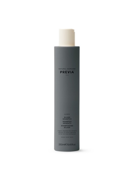 PREVIA SILVER SHAMPOO šviesių plaukų šampūnas, 250 ml.