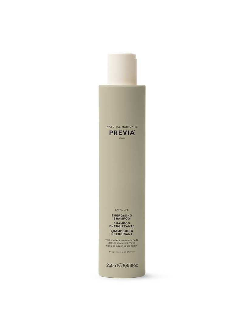 PREVIA ENERGISING SHAMPOO kraujotaką skatinantis šampūnas, 250 ml.