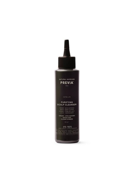 PREVIA PURIFYING SCALP CLEANSER valantis galvos odos šveitiklis, 100 ml.