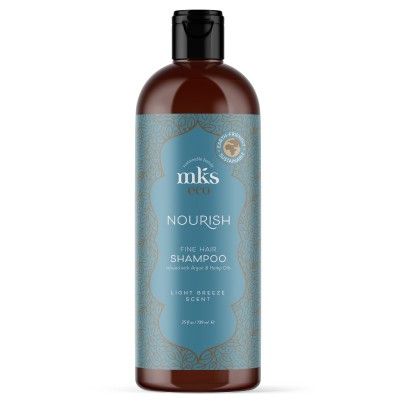 Maitinantis šampūnas ploniems plaukams MKS eco NOURISH SHAMPOO LIGHT BREEZE