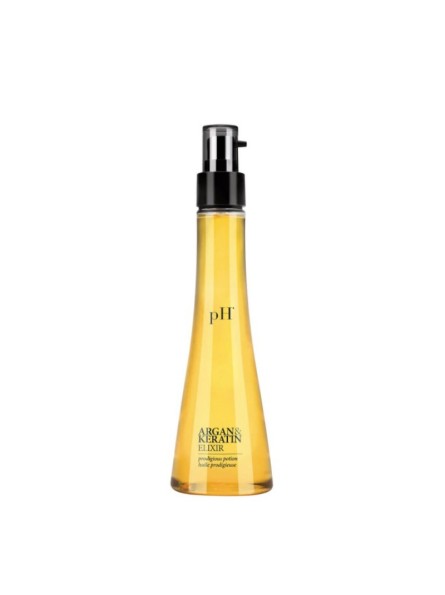 pH Laboratories ARGAN & KERATIN ELIXIR aliejus plaukams, 100 ml.