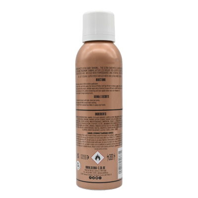 Sienna-X ULTRA DARK TANNING MOUSSE savaiminio įdegio putos su hialurono rūgštimi, 200 ml.