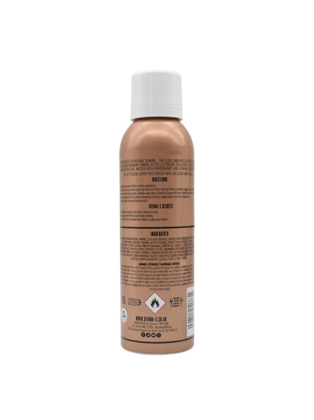 Sienna-X ULTRA DARK TANNING MOUSSE savaiminio įdegio putos su hialurono rūgštimi, 200 ml.