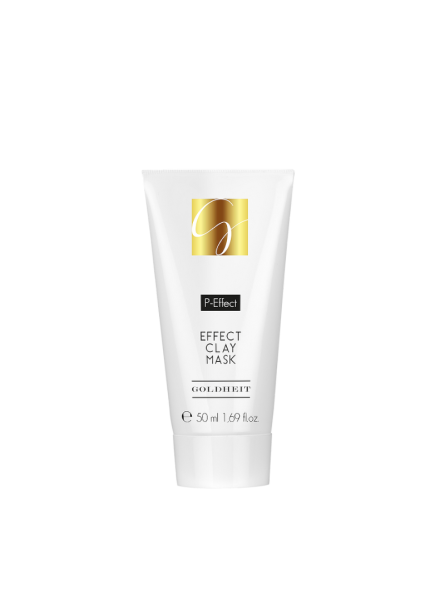 Molio pagrindo veido kaukė Goldheit Effect Clay Mask, 50 ml.